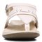 Vionic Lupe Women's Orthotic Sandal - Pale Blush Leather - 6 front view