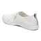 Vionic Malibu Women's Slip-on Comfort Shoe - White Boucle - Back angle