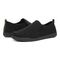 Vionic Malibu Women's Slip-on Comfort Shoe - Black Boucle - pair left angle