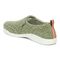 Vionic Malibu Women's Slip-on Comfort Shoe - Army Green Boucle - Back angle