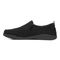 Vionic Malibu Women's Slip-on Comfort Shoe - Black Boucle - Left Side