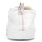 Vionic Malibu Women's Slip-on Comfort Shoe - Cream Canvas - 5 back view