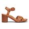 Vionic Peony Women's Heeled Sandal - Tan - 4 right view