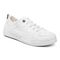 Vionic Pismo Women's Casual Supportive Sneaker - White Boucle - Angle main