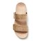 Vionic Randi Women's Slide Orthotic Sandal - Gold Metallic - 3 top view
