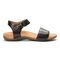 Vionic Marsala Women's Adjustable Arch Support Sandals - Black side