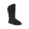 Bearpaw Phylly Kid's Leather Boots - 1955Y  011 - Black - Profile View