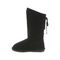 Bearpaw Phylly Kid's Leather Boots - 1955Y  011 - Black - Side View