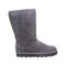 Bearpaw Elle Tall Kid's Leather Boots - 1963Y  030 - Charcoal - Side View