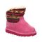 Bearpaw Virginia Toddler Toddler Knitted Textile Boots - 2133T  638 - Party Pink - Profile View