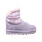 Bearpaw Virginia Toddler Toddler Knitted Textile Boots - 2133T  641 - Wisteria - Side View