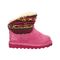 Bearpaw Virginia Toddler Toddler Knitted Textile Boots - 2133T  638 - Party Pink - Side View