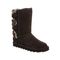 Bearpaw Eloise Women's Leather Boots - 2185W  205 - Chocolate - Profile View