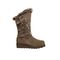 Bearpaw Genevieve Women's Leather Boots - 2305W  240 - Seal Brown - Side View