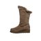 Bearpaw Genevieve Women's Leather Boots - 2305W  240 - Seal Brown - Side View