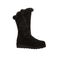 Bearpaw Genevieve Women's Leather Boots - 2305W  011 - Black - Side View