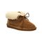 Bearpaw Kory Kid's Leather Shoe - 2402Y  220 - Hickory - Profile View
