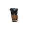 Bearpaw Flattop Women's Leather Shoe - 2517W  011 - Black - Back View