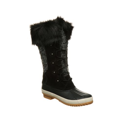 Bearpaw Rory Women's Leather Boots - 2529W  011 - Black - Profile View