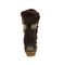 Bearpaw Tess Women's Leather Boots - 2530W  205 - Chocolate - Back View
