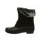 Bearpaw Deborah Women's Leather Boots - 2531W  012 - Black/grey - Side View