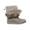 Bearpaw Arden Women's Leather Boots - 2535W  051 - Gray Fog - Side View