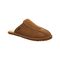 Bearpaw Pierre Men's Leather Slippers - 2538M  220 - Hickory - Profile View