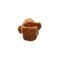 Bearpaw Lil Critters Toddler Rubber/plastic Slippers - 2549T  214 - Brown - Back View
