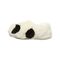 Bearpaw Lil Critters Toddler Rubber/plastic Slippers - 2549T  010 - White - Side View