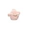 Bearpaw Lil Critters Toddler Rubber/plastic Slippers - 2549T  652 - Pink - Back View