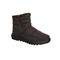 Bearpaw Puffy Boot Women's Knitted Textile Boots - 2584W  214 - Brown - Profile View