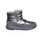 Bearpaw Puffy Boot Women's Knitted Textile Boots - 2584W  350 - Pewter - Side View