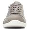 Vionic Abigail Women's Lace-up Arch Supportive Shoe - Slate Grey Nubuck - 6 front view