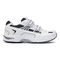 Vionic Albert Men's Orthotic Walking Shoe - Strap Closure - White And Blue Leather - 4 right view