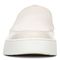 Vionic Dinora Women's Platform Slip-on Sneaker - Cream Leather Croc - 6 front view