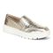 Vionic Dinora Women's Platform Slip-on Sneaker - Gold Croc - 1 profile view