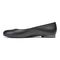Vionic Hannah Women's Ballet Flats with Arch Support - Black Napa - 2 left view