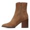 Vionic Harper Women's Ankle Boot - Toffee Wp Suede - Left Side