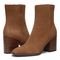 Vionic Harper Women's Ankle Boot - Toffee Wp Suede - pair left angle