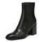 Vionic Harper Women's Ankle Boot - Black Wp Leather - Left angle