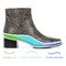 Vionic Kamryn Women's Ankle Boots - Kamryn Black Spotted 3Zone Lifestyle