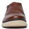 Vionic Khai Men's Supportive Slip-on Shoe - Tobacco Leather - 6 front view