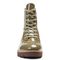 Vionic Lani Woemn's Patent Lace Up Boots - 6 front view - Olive
