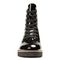 Vionic Lani Woemn's Patent Lace Up Boots - 6 front view - Black