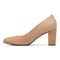Vionic Mariana Women's Pump with Arch Support - Wheat Suede - 2 left view