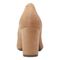 Vionic Mariana Women's Pump with Arch Support - Wheat Suede - 5 back view