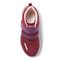 Vionic Milan Women's Comfort Sneaker with Arch Support - Wine - 3 top view