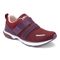 Vionic Milan Women's Comfort Sneaker with Arch Support - Wine - 1 profile view