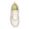 Vionic Rechelle Women's Lace-up Casual Sneaker - Nude Suede - 3 top view