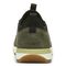 Vionic Trent Men's Casual Shoes with Arch Support - Olive Nubuck - Back